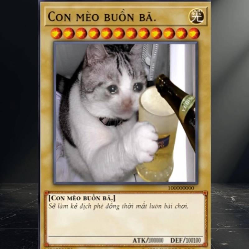 Khi game thủ cũng thích chế ảnh với lá bài yugioh meme