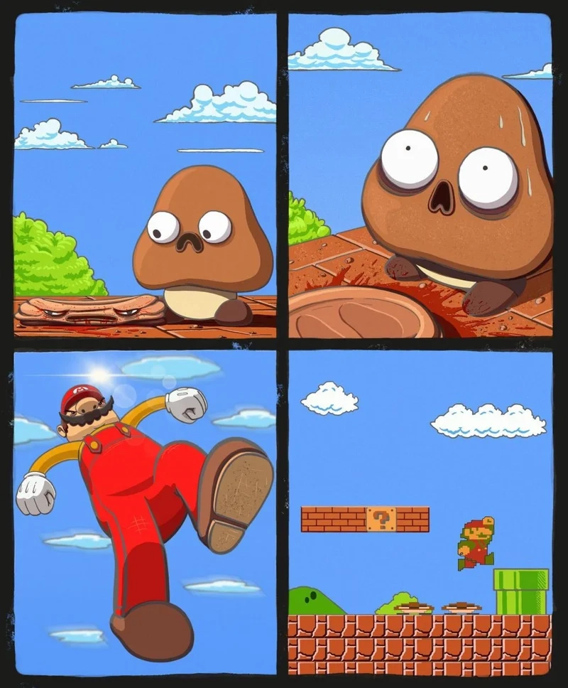 Hài hước đỉnh cao với bah bah mario meme độc lạ