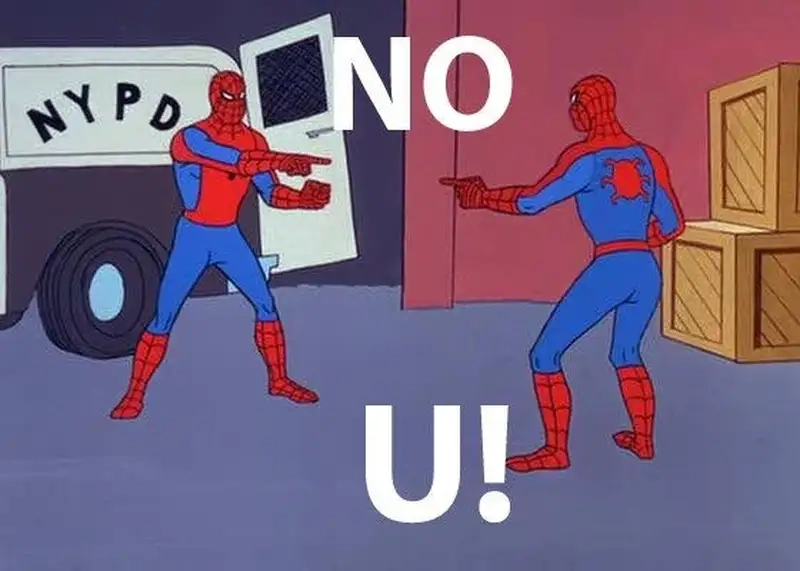 Cười xỉu với meme người nhện chỉ nhau hot trend mạng xã hội