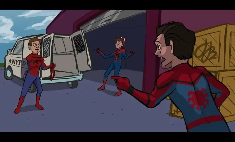 Double fun cùng meme spiderman doble siêu bá đạo