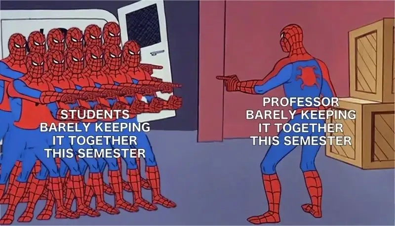 Phản ứng bá đạo trong meme spiderman no chất chơi