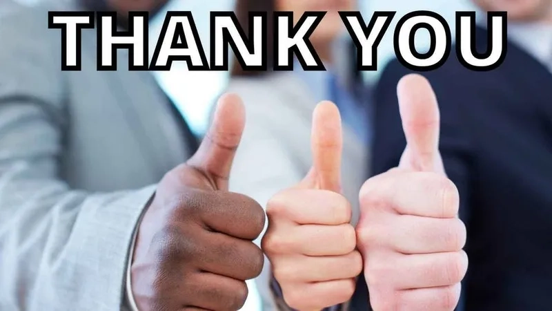 Bộ sưu tập thank you slide meme cực hài cho bài thuyết trình