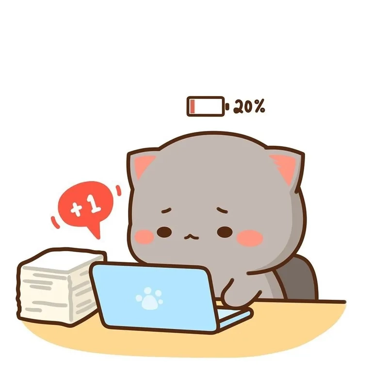 Bộ sưu tập chibi mèo đáng yêu hết nấc
