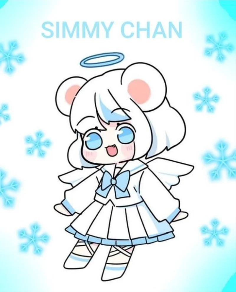 Biến màn hình sống động với hình nền mèo simmy anime