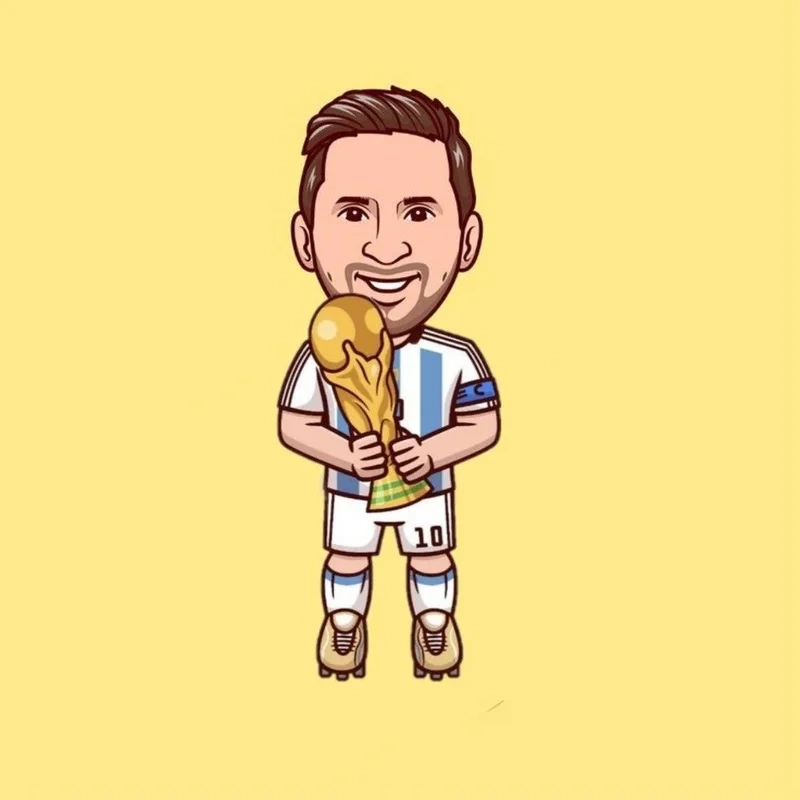 Fan sẽ mê leo messi chibi ngay từ lần đầu