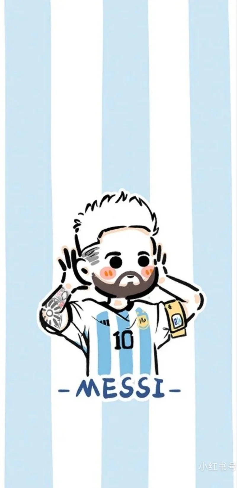 Khám phá lionel messi chibi phiên bản mini dễ thương