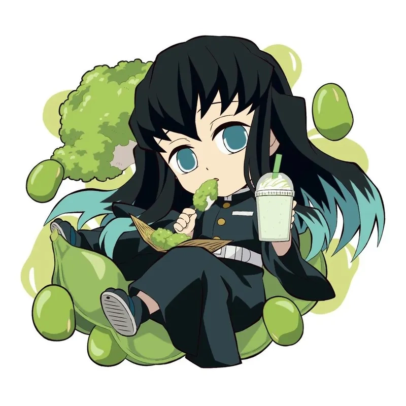 Bộ sưu tập đáng yêu với muichiro chibi cute