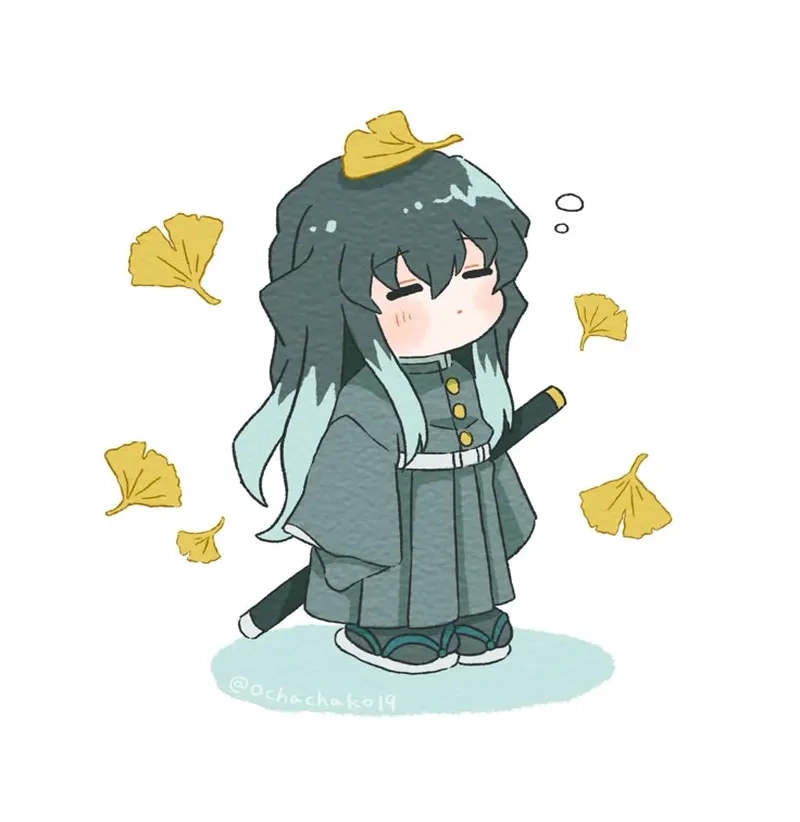 Dễ thương hết nấc cùng muichirou chibi cute