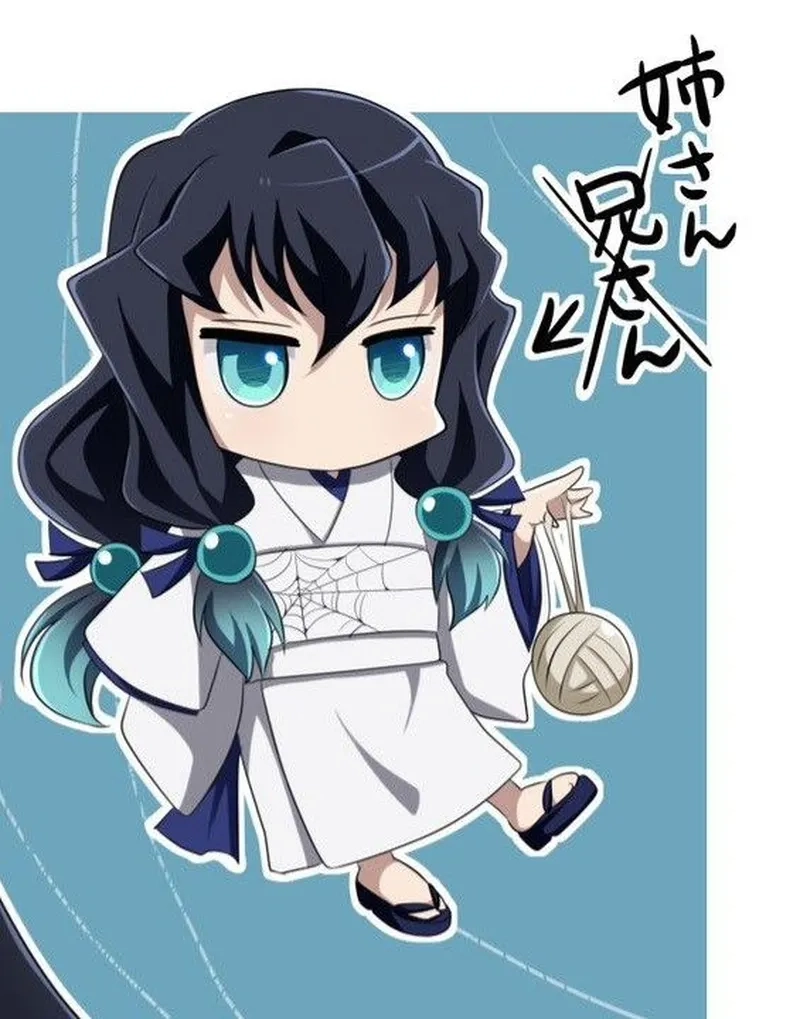 Bộ sưu tập dễ thương với chibi muichiro