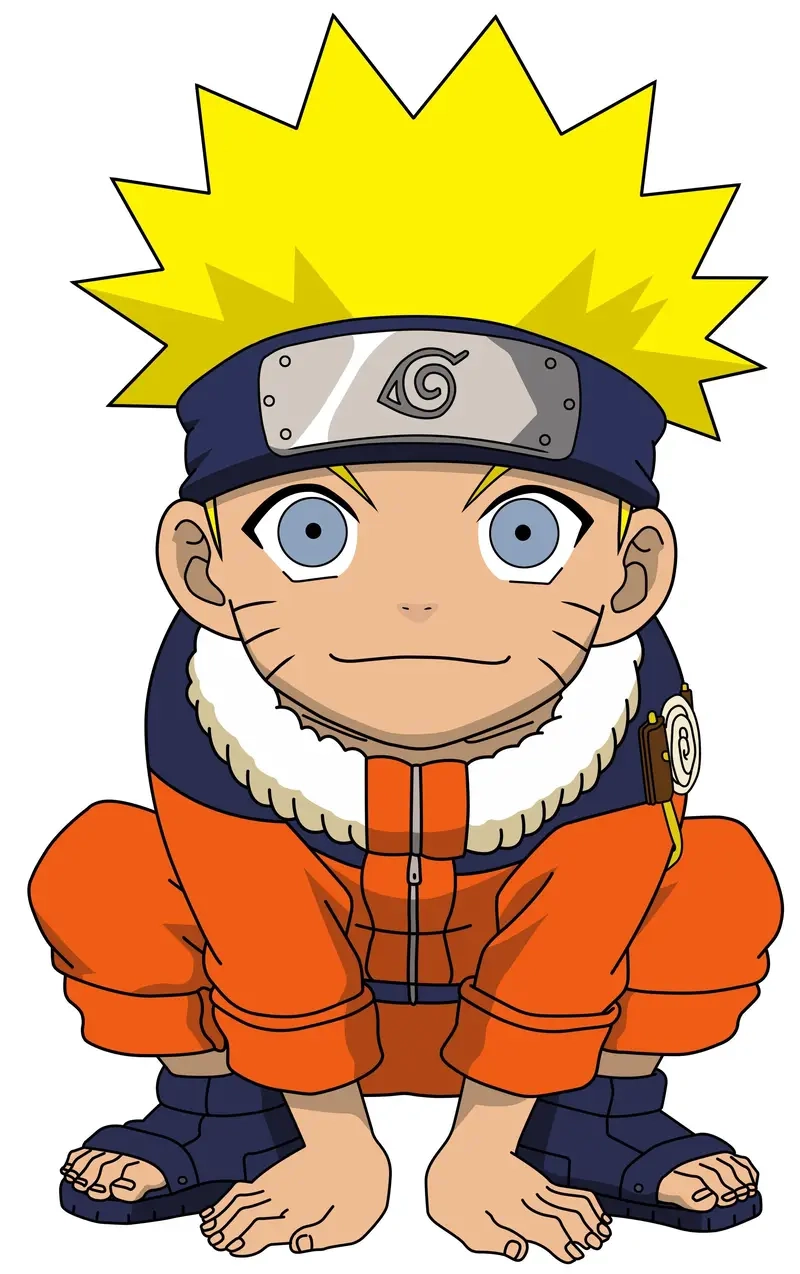 Trang trí màn hình với hình naruto chibi sinh động