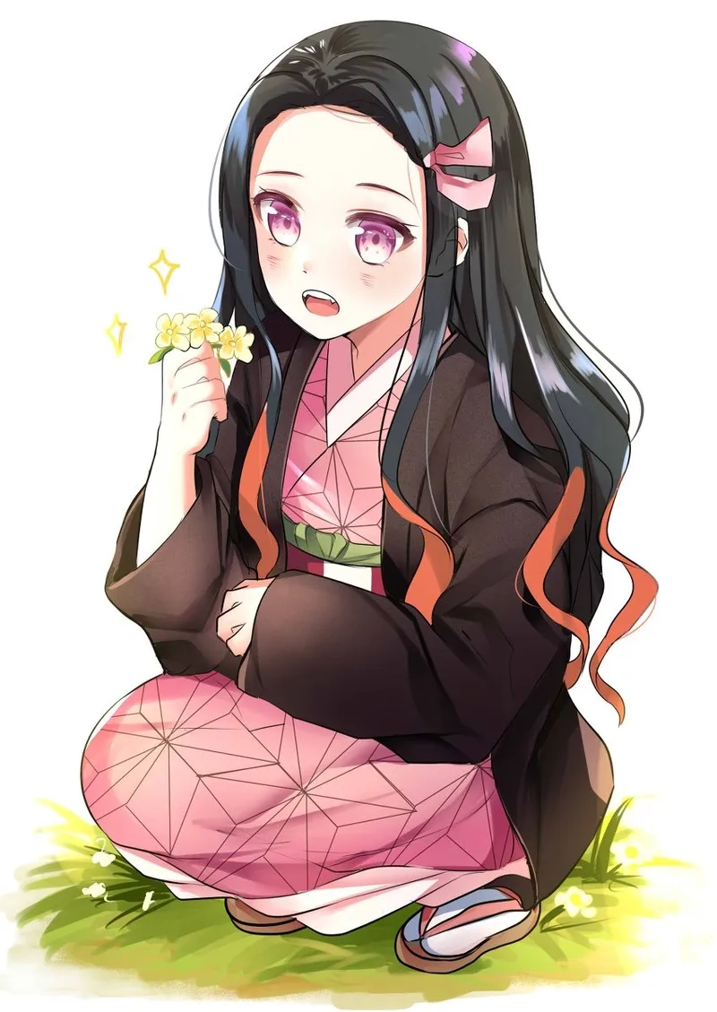 Thỏa sức sưu tập hình đáng yêu hình nezuko chibi cute