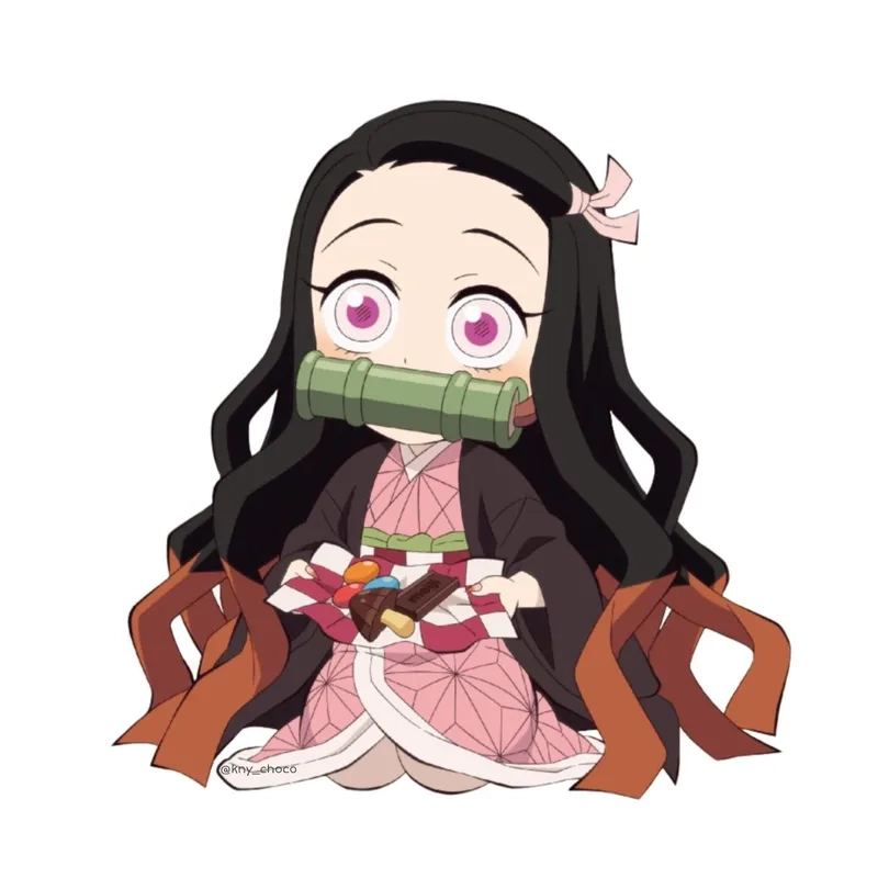 Hòa mình vào anime với anime nezuko chibi