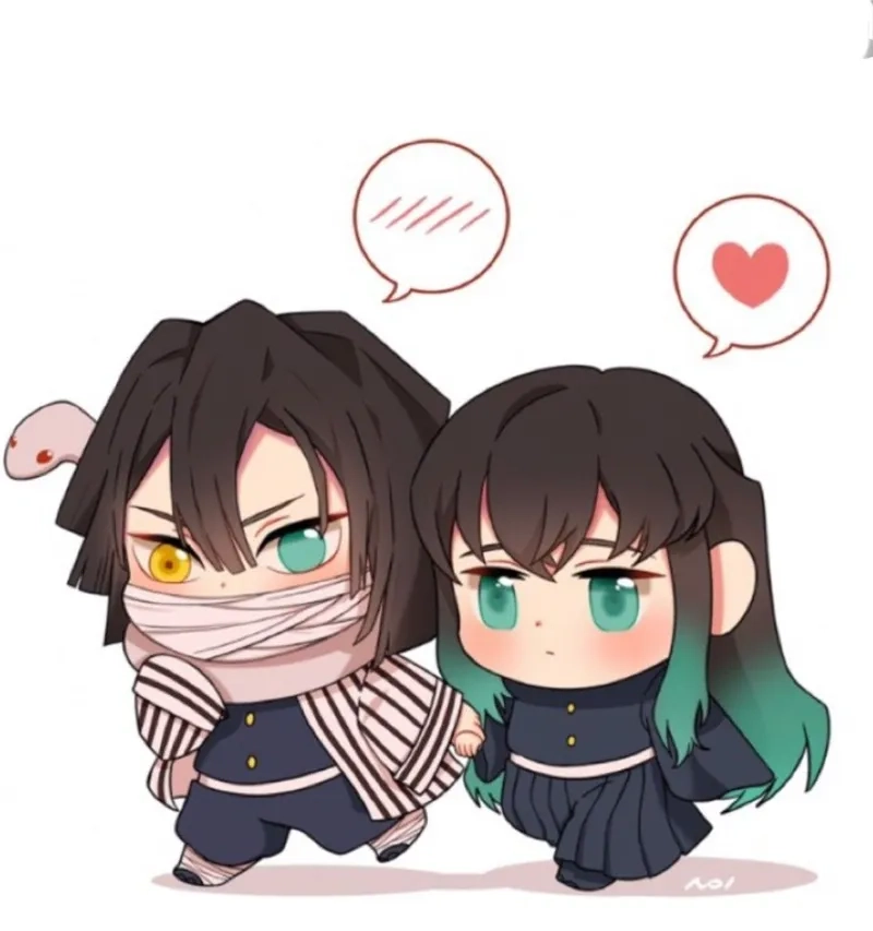 Phiên bản dễ thương kawaii obanai chibi cho fan hâm mộ
