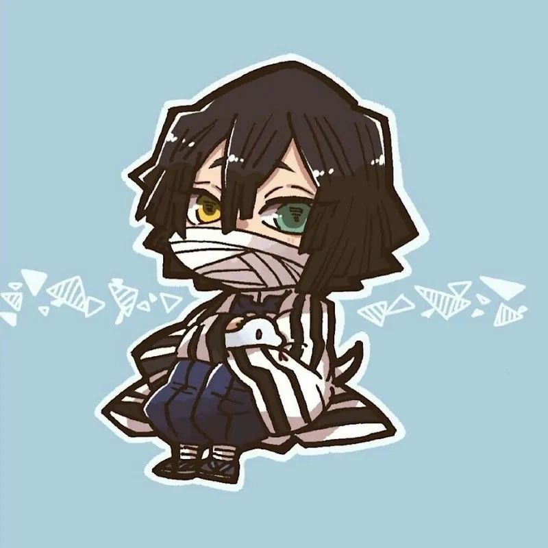 Thả tim với obanai chibi siêu ngầu