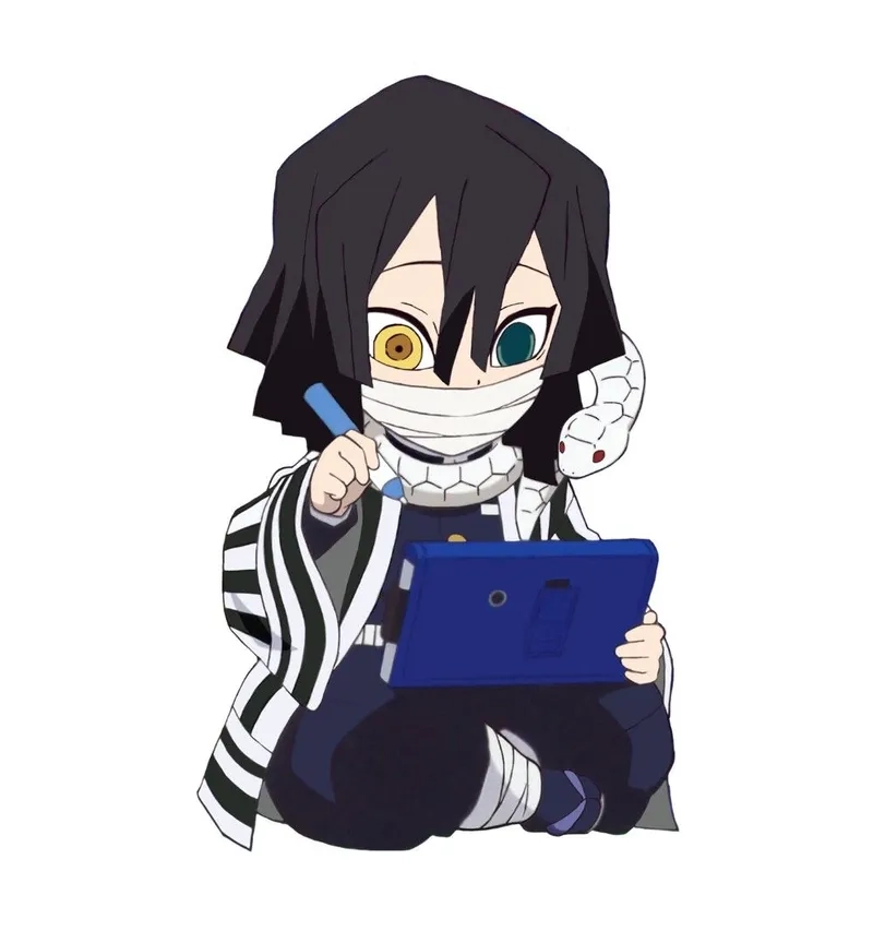 Chiêm ngưỡng phiên bản mini với obanai iguro chibi