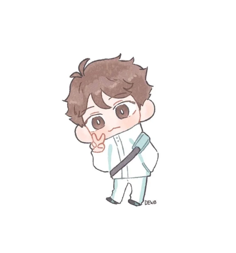 Bộ sưu tập fanart đáng yêu oikawa tooru chibi