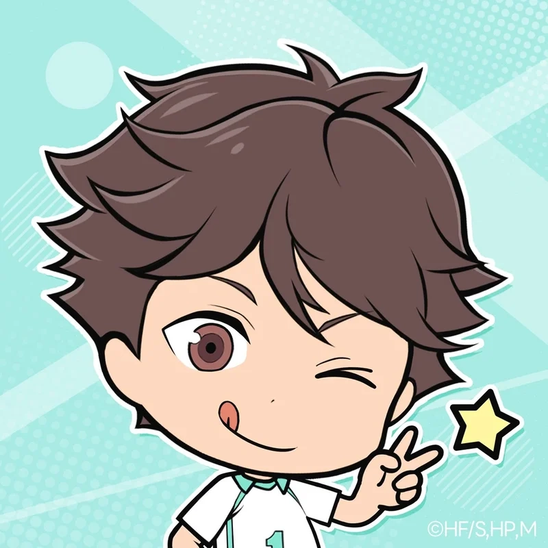 Vẻ ngoài nhỏ nhắn cuốn hút của toru oikawa chibi
