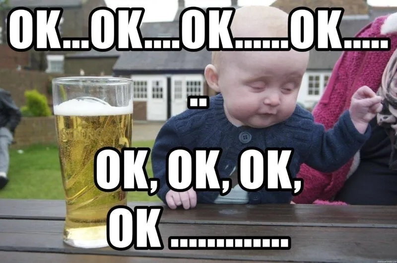 Khi drama dịu đi thì bật cười với ok meme