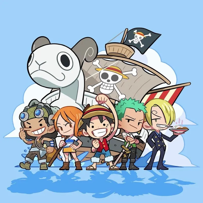 Ngắm trọn bộ one piece chibi siêu dễ thương