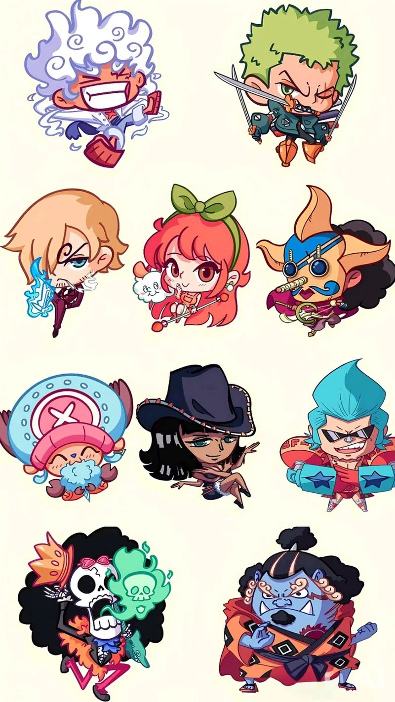 Sưu tầm ngay one piece chibi cute hot trend