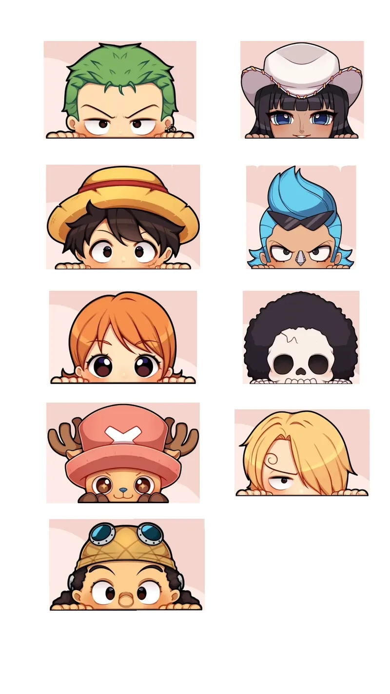 Tải về ngay avatar one piece chibi siêu đáng yêu