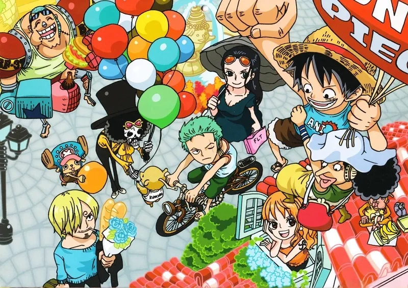 Bộ sưu tập chibi one piece anime được yêu thích