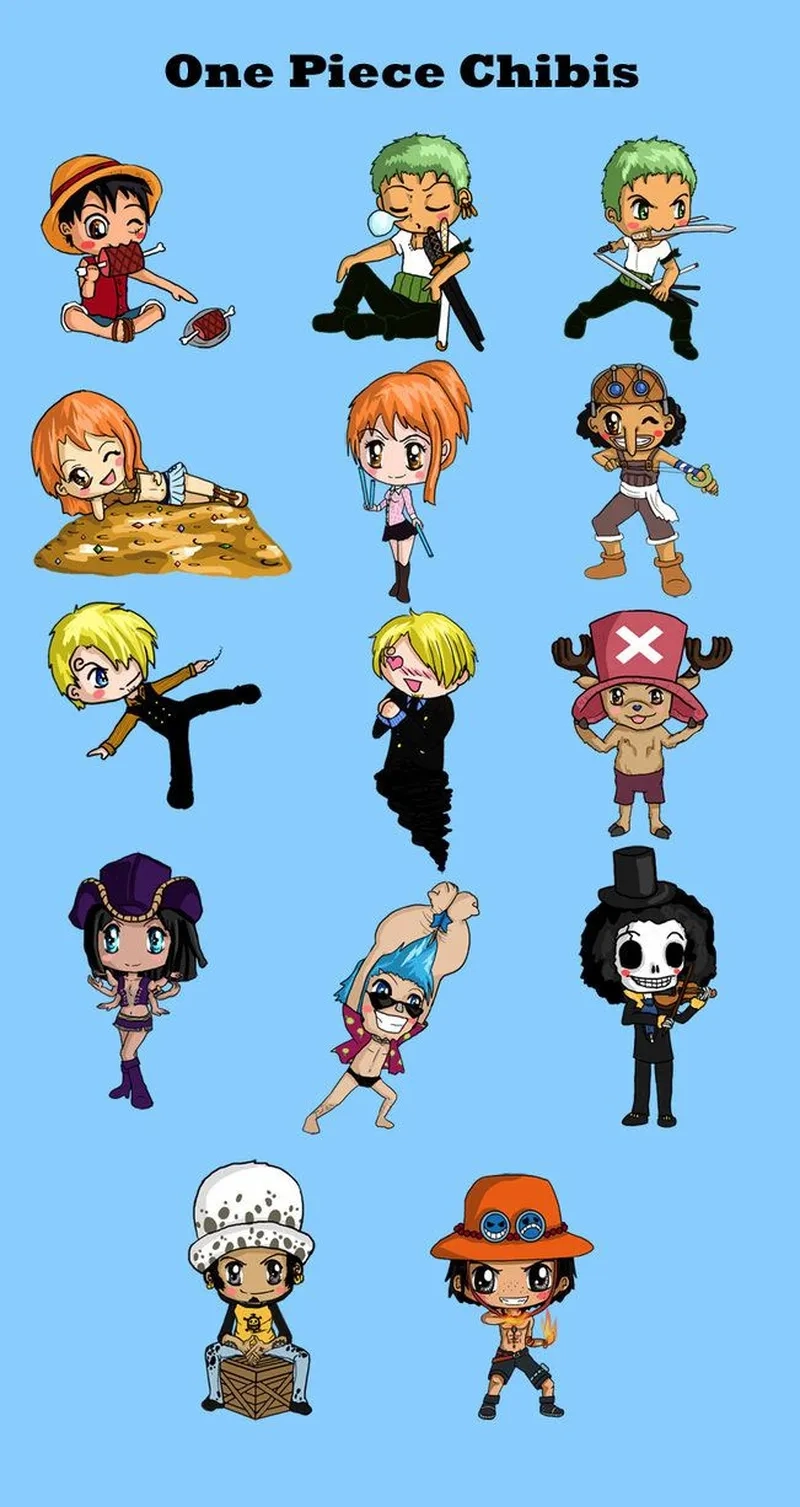 Tải về chibi one piece png chất lượng cao