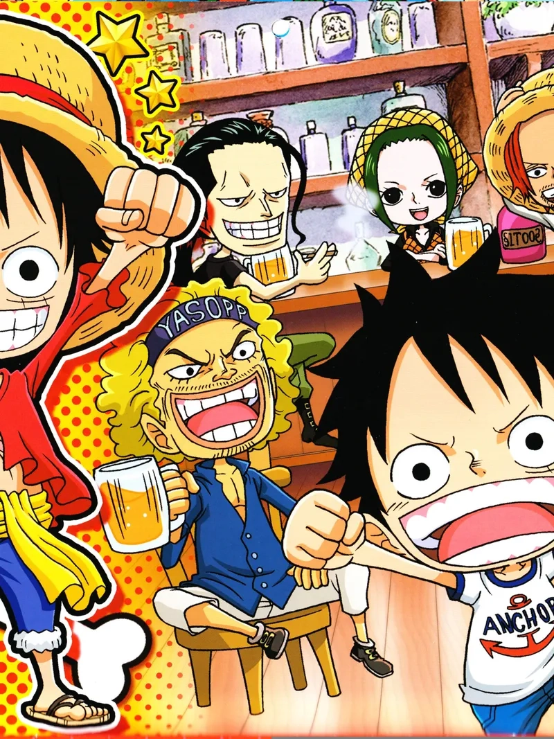Ngắm trọn hình ảnh one piece chibi mới nhất