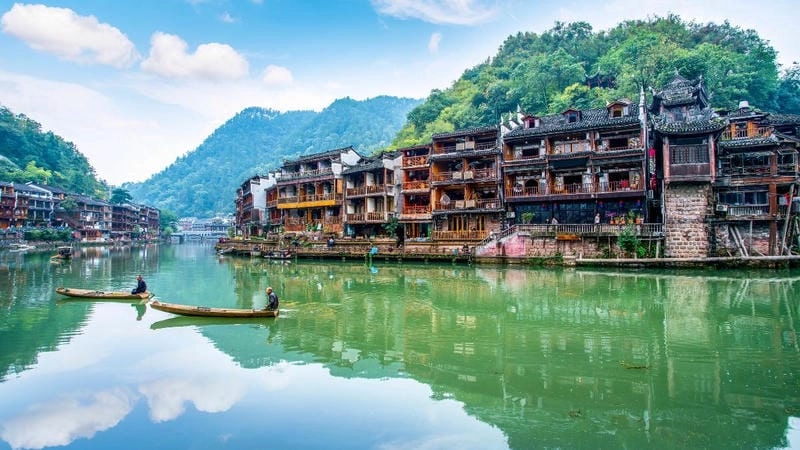 Sưu tầm những bức phong cảnh Trung Quốc yên bình