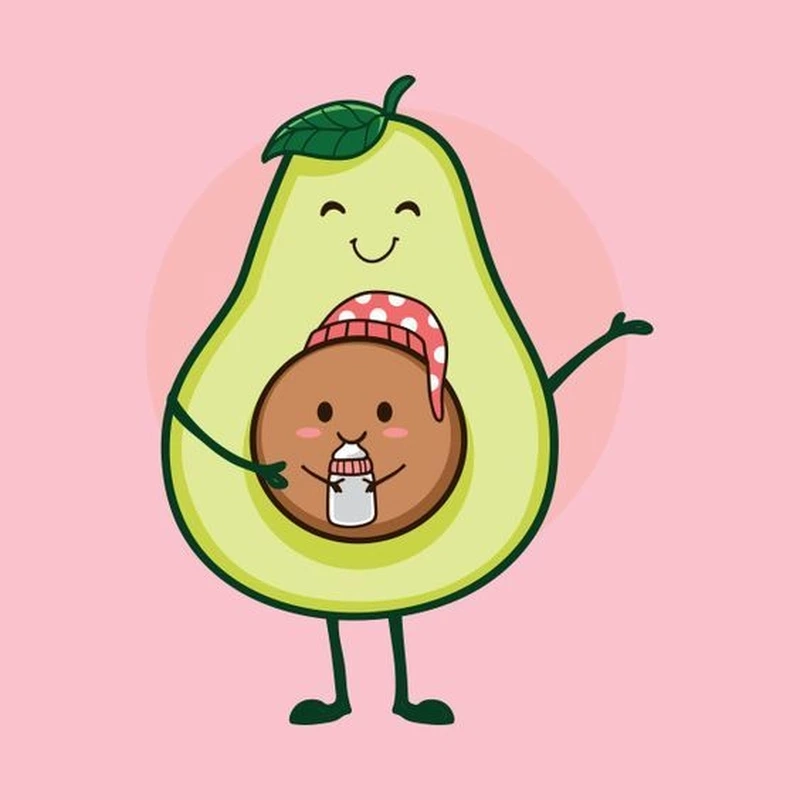 Thêm phần dễ thương với chibi bơ