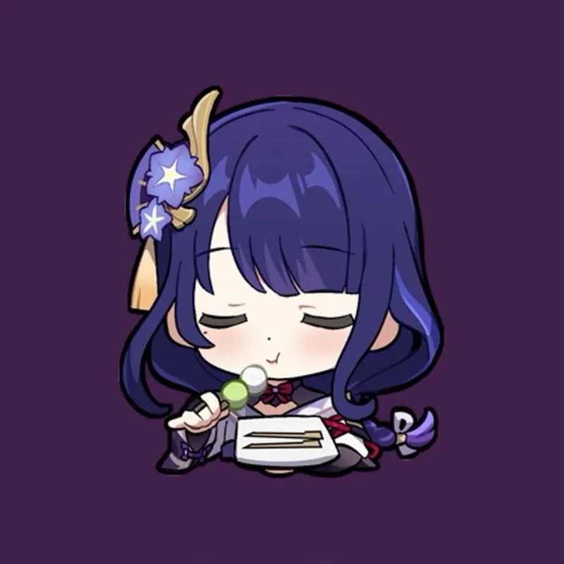 Tận hưởng vẻ cute với raiden shogun chibi cute