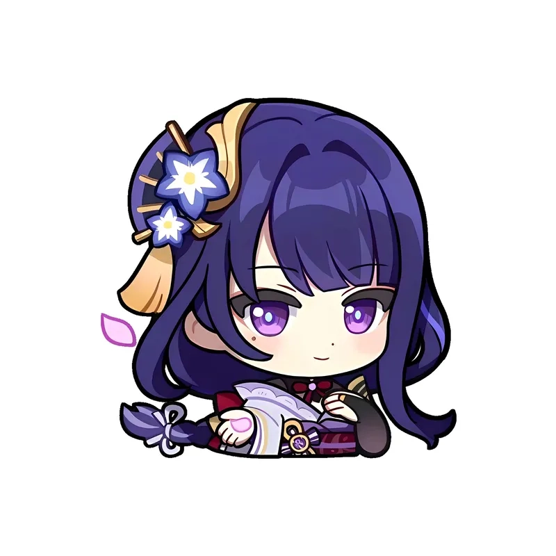 Lưu giữ khoảnh khắc với chibi raiden shogun png