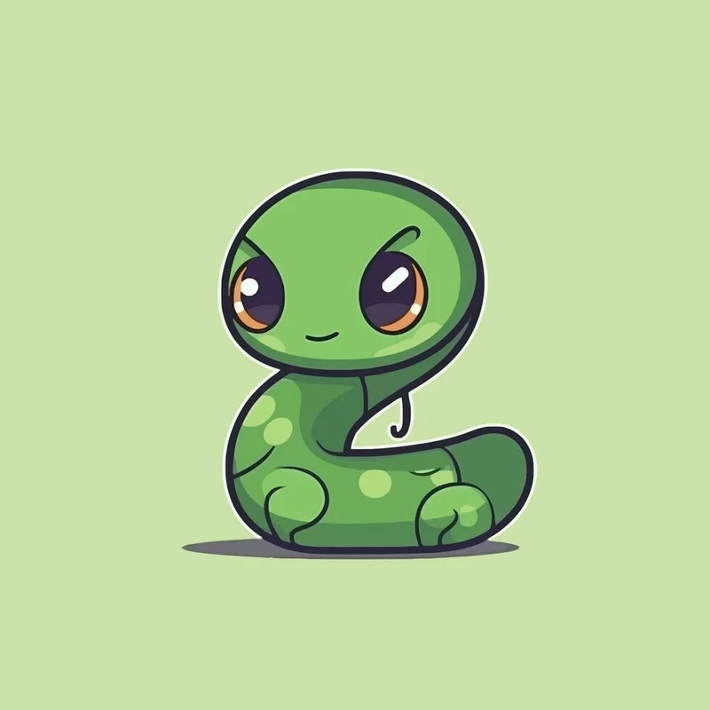 Chiêm ngưỡng bộ ảnh rắn chibi cute cực hút mắt