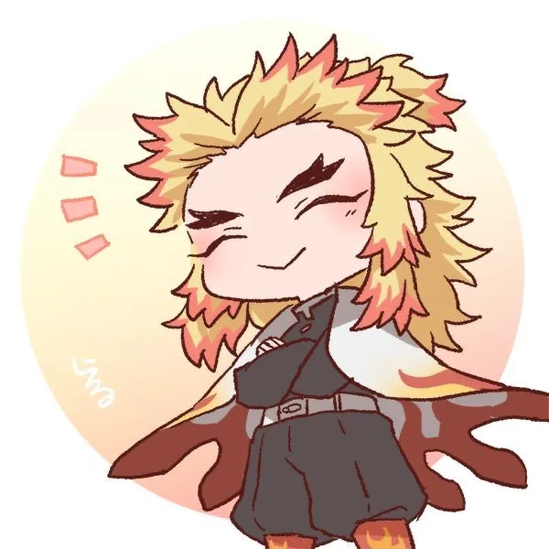 Bộ ảnh kawaii rengoku chibi cute cực dễ thương