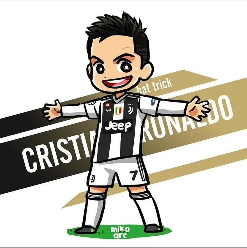 Biến màn hình sống động cùng ronaldo chibi mu phiên bản mini