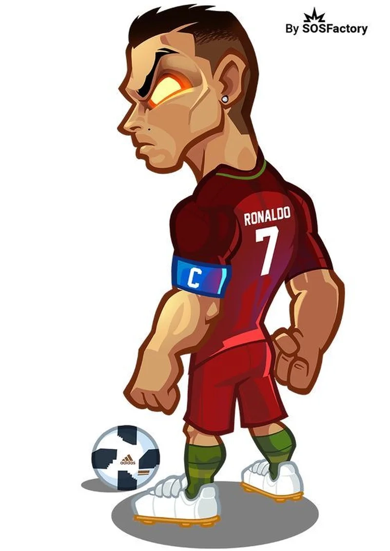Fan mê bóng đá sẽ thích cristiano ronaldo chibi ngay lần đầu