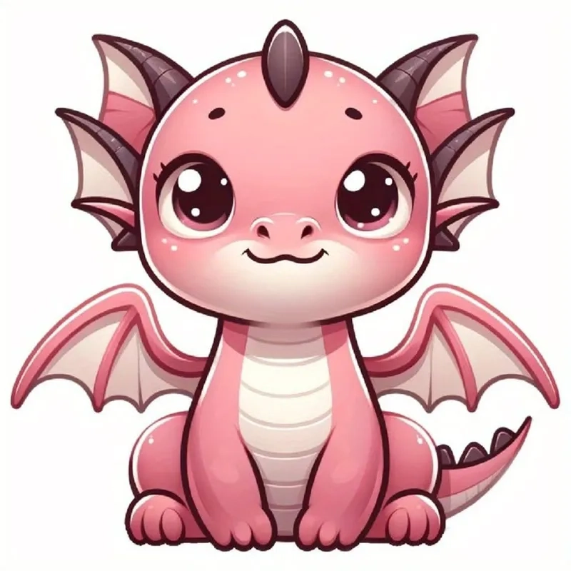 Khám phá ngay con rồng chibi siêu dễ thương