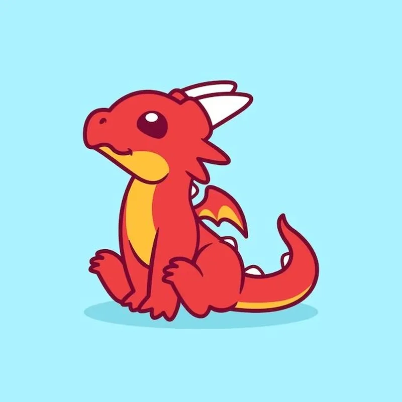 Bộ sưu tập rồng chibi cute ngộ nghĩnh đáng yêu