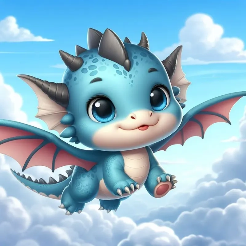 Tải về ngay ảnh rồng chibi cute hot trend