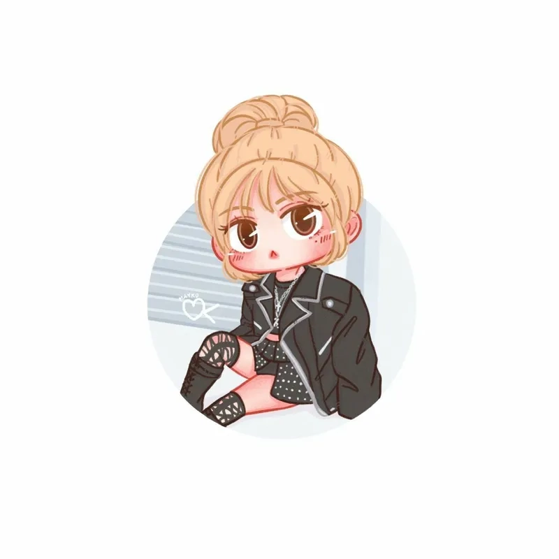 Tải về ngay ảnh chibi của rose để thêm vào bộ sưu tập