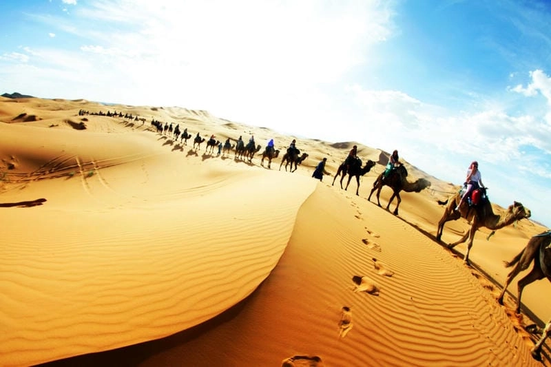 Đắm mình trong sa mạc Sahara đẹp nhất