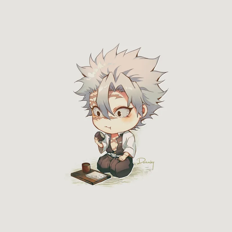 Sanemi chibi có gì hot trong mắt fan anime