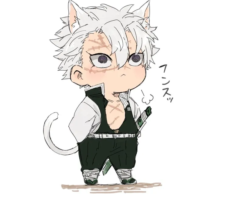 Khám phá nét đáng yêu trong từng ảnh sanemi chibi