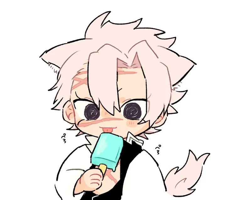 Sở hữu ngay bộ hình độc đáo hình sanemi chibi
