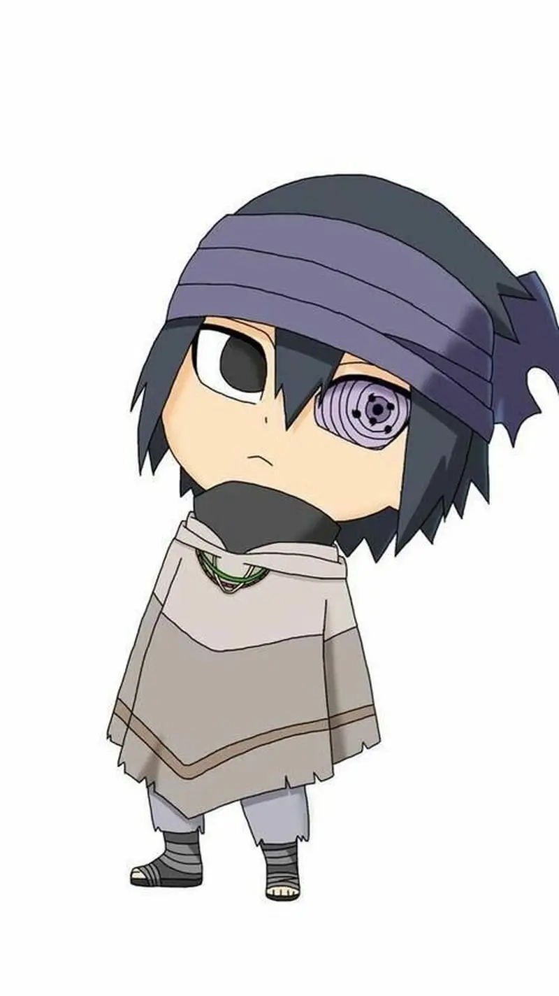 Vẻ ngoài đáng yêu khó cưỡng sasuke chibi cute
