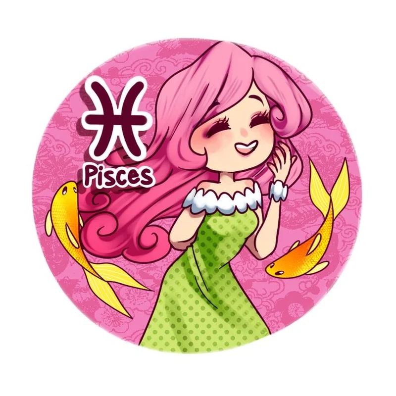 Khám phá ngay hình song ngư chibi phiên bản mini