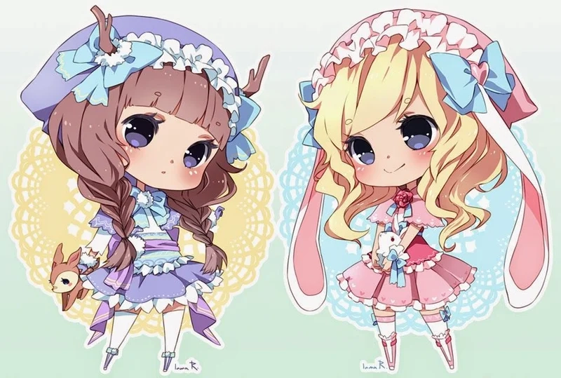 Khám phá bộ sưu tập hình chibi cung song tử tuyệt vời