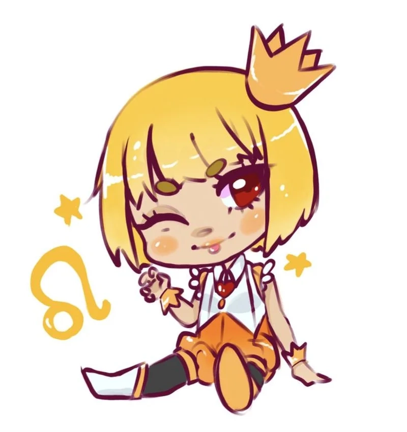 Biến màn hình sống động với hình nền cung sư tử chibi