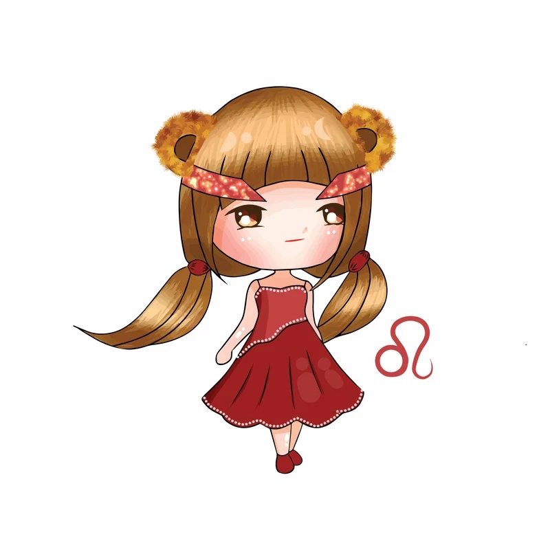 Sưu tập ngay cung sư tử chibi đáng yêu này