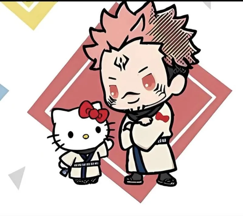 Thưởng thức truyện tranh với sukuna chibi manga sống động